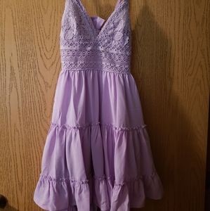 Beautiful lavender summer dress